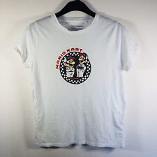Nintendo Mario Kart T Shirt Difuzed White Mens Size Small Cotton Short Sleeve