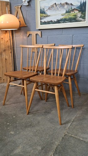 Ercol 391 stickback chairs - 391, ~