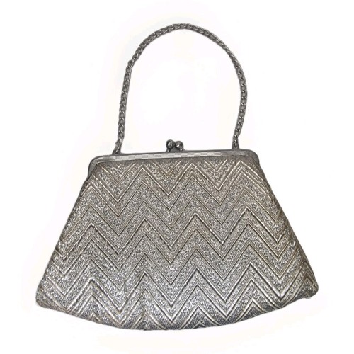 Vintage 1960s silver metallic - 1960s,