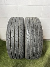 2X 215/65/15C 215 65 15C CONTINENTAL VANCO 2 , 8MM-9MM TREAD PRESSURE TESTED