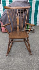 Vintage solid wood rocking