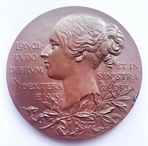 Queen victoria bronze medal - victoria,