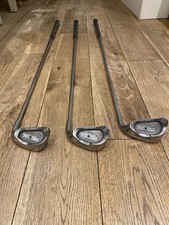 Ping Zing Irons 5/9 Iron Black Dot  Stiff Flex Ping JZ Red Shafts Nice Condition