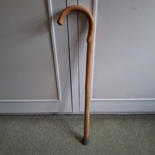 Wooden walking stick sturdy - wooden,