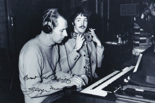Sir george martin signed - sir,