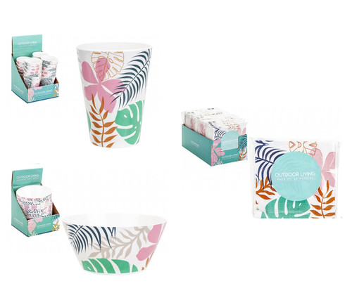 Outdoor garden travel melamine - outdoor,