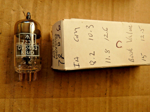 Mullard cv2493 e88cc01 - cv2493,