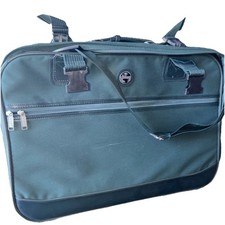 Vintage Green Carry On Bag Luggage Overnight Bag Travel  Landor & Hawa cloth bag