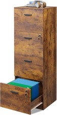 4 Drawer File Cabinet with