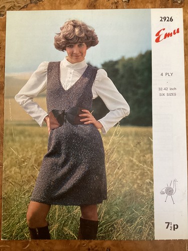 Emu knitting patterns - patterns, ladies