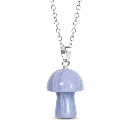 Blue lace agate - blue,