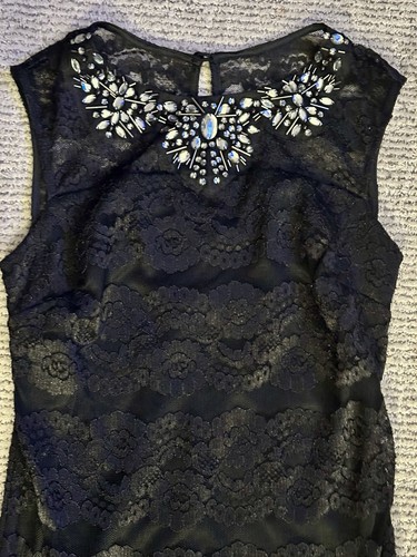 Women black rhinestone - black/,