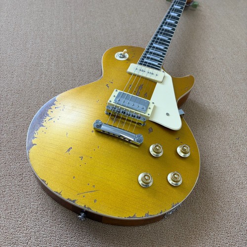 Gold style electric guitar - lp,