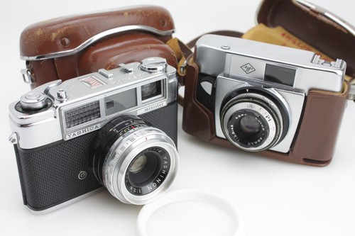 Cased yashica minister 35mm - cased,
