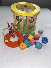Jacques Of London Shape Sorting Toy. Educational Wooden Toy