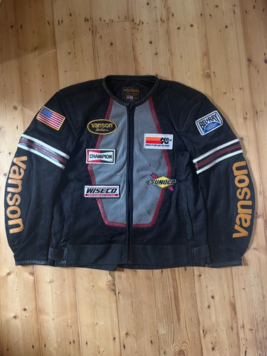 Vanson leathers one star mesh - star,