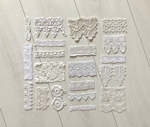 Vintage lace trim - , off
