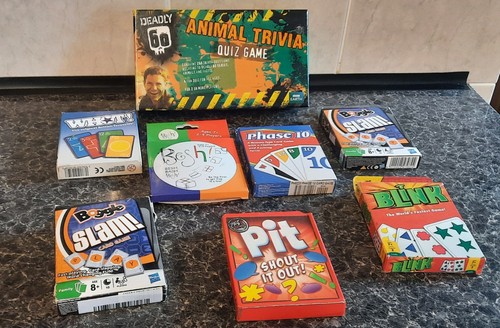 Family card games for school - games,