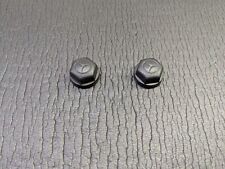 Mercedes A Class W176 Door Hinge Bolt Screw Cap Cover Plug | Black Plastic | x2