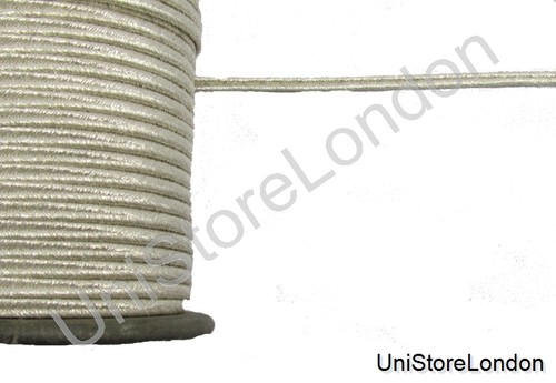Braid silver mylar russia - mylar,