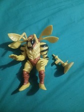 Vintage MMPR Evil Space Aliens Grumble Bee Power Rangers 1994 Bandai With Weapon