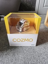 Cozmo Robot Anki White/Red with Charger, Case, and Three Blocks