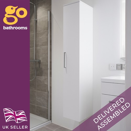 140cm tall white bathroom - tall,