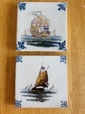 2 x 19th Century Delft