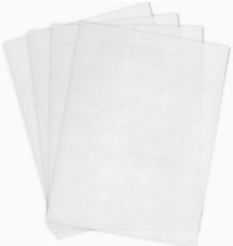 4x Plastic Mesh Canvas Sheets
