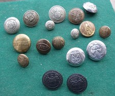 OLD PUBLIC SERVICE BUTTONS B'HAM TRAMWAYS TRANSPORT GAS BOARD WATER CROSVILLE