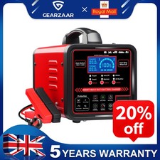 Heavy Duty Battery Charger Automatic Battery Maintainer 15A Fit for Car RV Gear