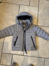Boys Ted Baker Padded Coat Age 2-3 Grey