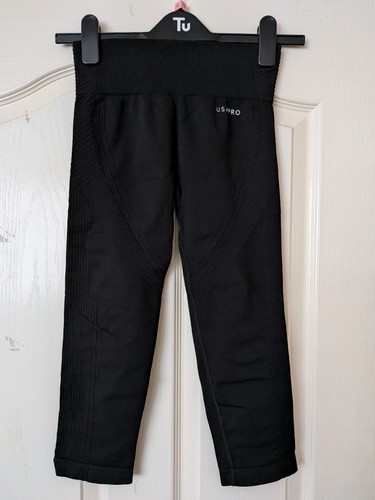 Womens black usa pro three - black,