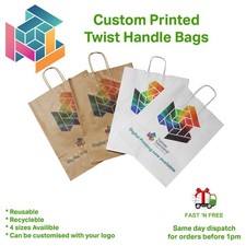 Branded Printed Customer Bags