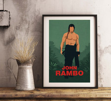 A4 RAMBO GLOSS PRINT POSTER