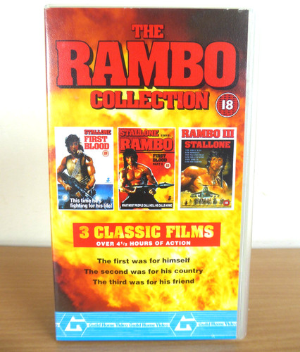 The rambo collection vhs - vhs, video