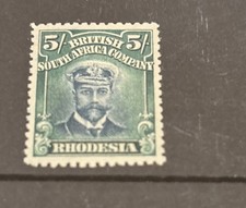 RHODESIA SG239 1913-9 5/= DEEP