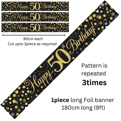 50th birthday decorations - birthday,