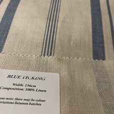 Kate Forman Linen Sample Ticking