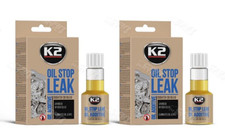 2 x K2 OIL STOP LEAK