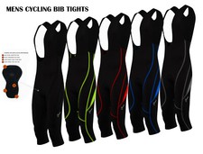 Mens Cycling 3/4 Bib Tights