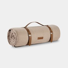 Large Beige Waterproof Picnic