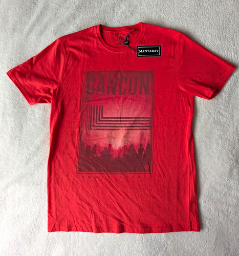 Mantaray men red graphic - mantaray,