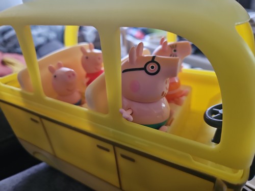 Pepper pig toy car and - toy,