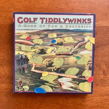 Golf Tiddlywinks Board Game