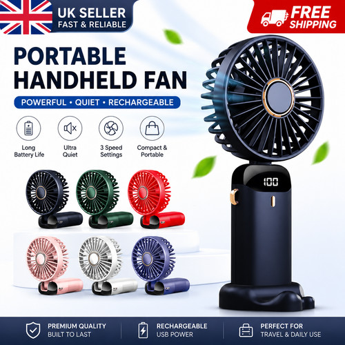 Mini hand held fan portable - hand-held,