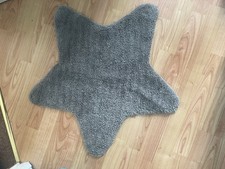 Dunelm Grey Star Rug