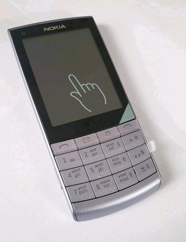 Nokia touch type - nokia, x3-02