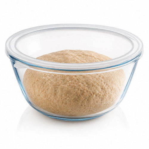 21cm round glass mixing - glass, bowl