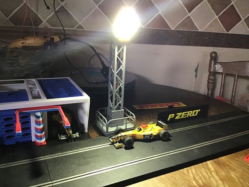 Scalextric slot car - scalextric, scenery